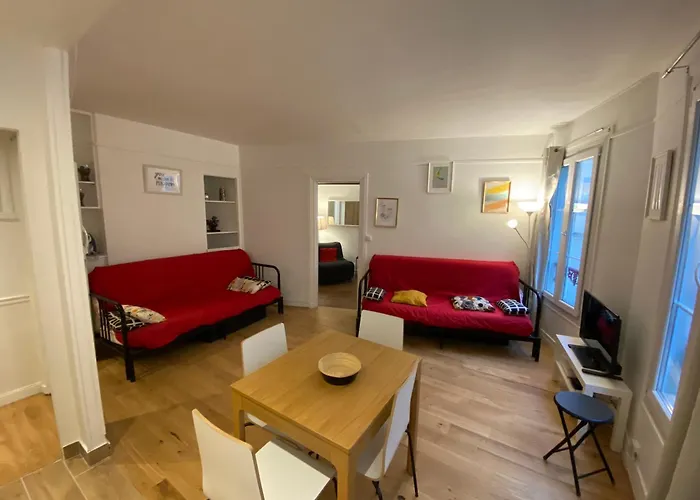 Apartman Sacre Coeur Montmartre Et Tour Eiffel, 8 People,